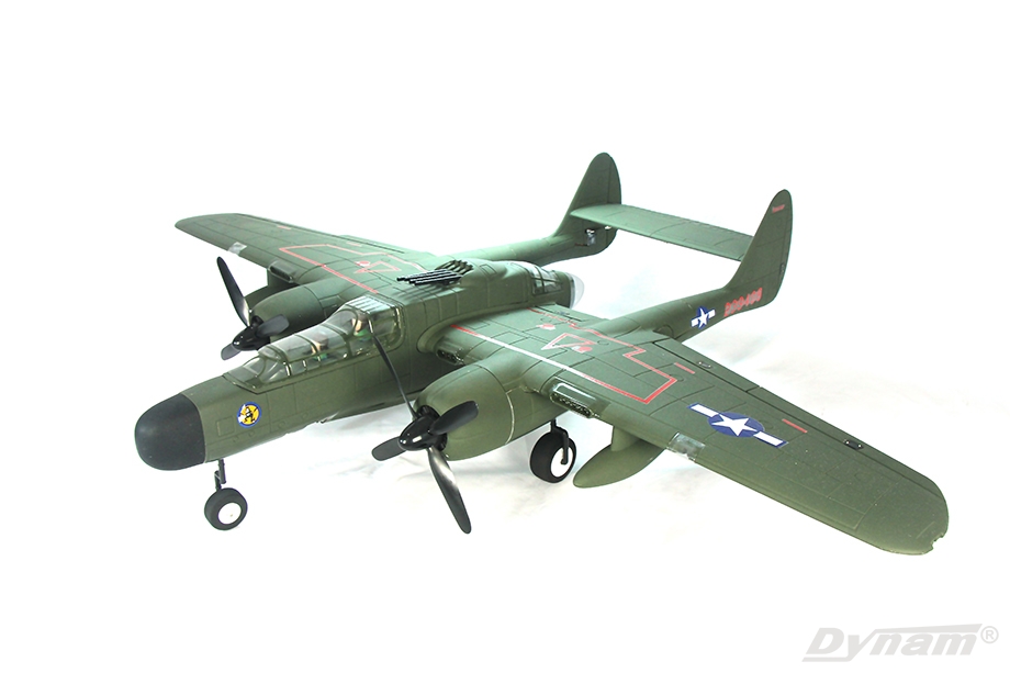Dynam P-61 Black Widow 1500mm PNP (Verde)