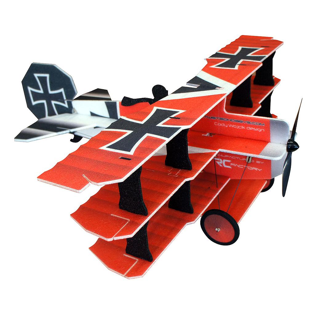 RC Factory Crack Fokker Dr. 1 (Red)
