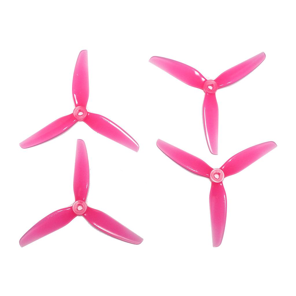 HQ POPO Prop  5.1x4.6X3 Tri-blade Light Pink (2 pairs )