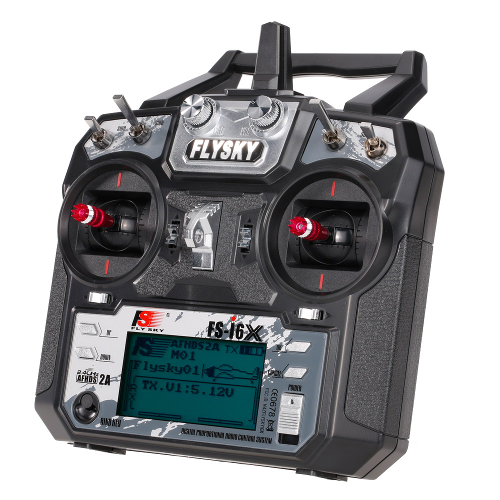 FlySky FS-i6X 2.4G 10ch Transmitter &amp; ia6b Receiver