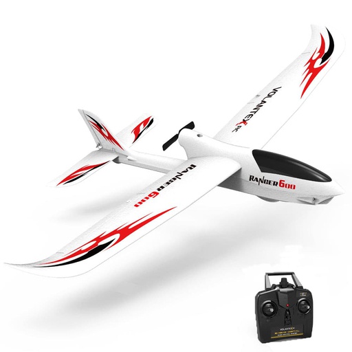 VOLANTEXRC Ranger 600 RC Glider w- Xpilot Stabilizer and One Key U-turn RTF