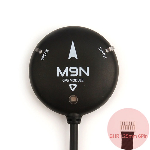 Holybro M9N GPS GNSS Secondary (JST GHR1.25mm 6 pin)