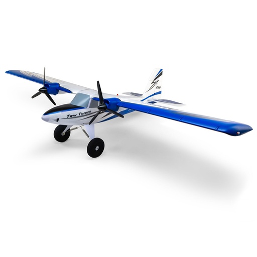 E-flite Twin Timber 1.6m BNF Basic con AS3X &amp; SAFE Select