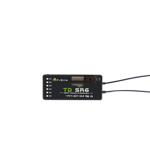FrSky TD SR6 Dual 2.4Ghz &amp; 868Mhz 6CH OTA (Estabilización)