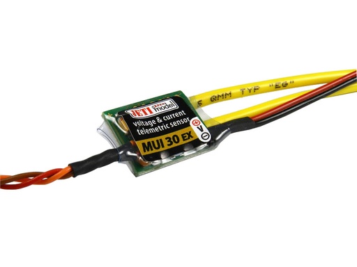 Jeti Telemetry Voltage & Current Sensor MUI38 EX 30A