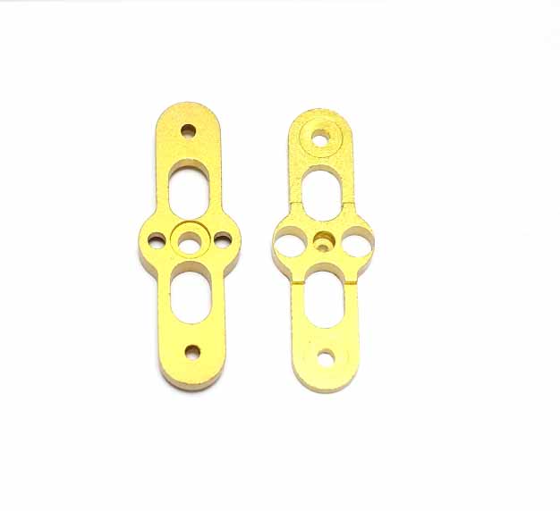 CNC 2 bladed folding props adapter 42-12 gold (2 sets)