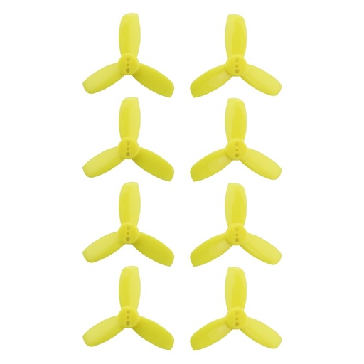 Gemfan Hulkie Series 1940 3 blade CW & CCW Lemon Yellow ( 4 pairs)