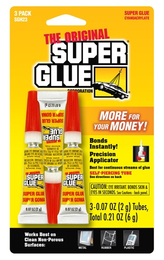 Ciano Super Glue Pack 3 Unidades 6g