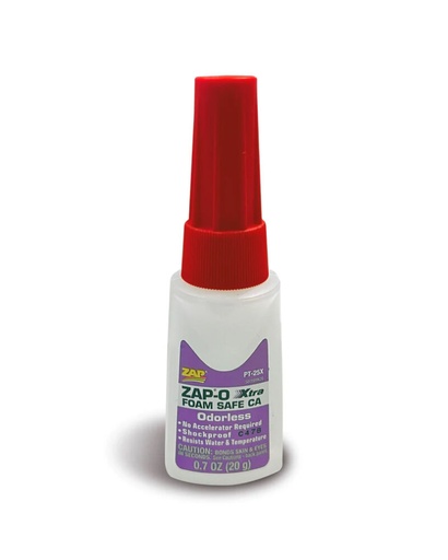 ZAP - O Xtra CA Foam Safe Odorless 20g PT-25X