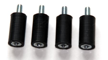 Vibration Dampeners M3 15mm D 10mm Male - Female ( 4 units)