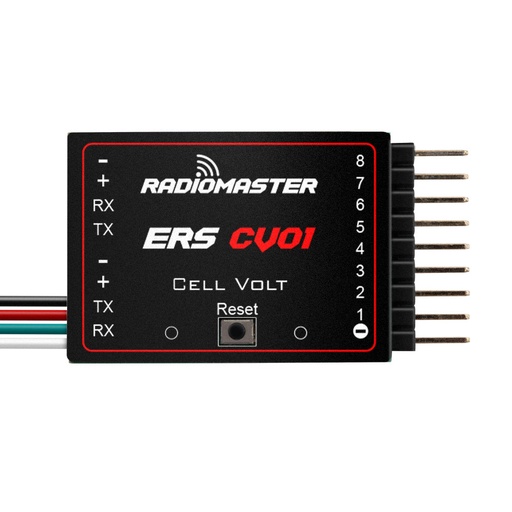 RadioMaster ERS-CV01 - Precision Cell Voltage Sensor for compatible ExpressLRS PWM Receivers