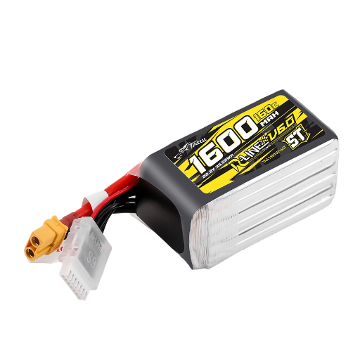 Tattu R-Line V6 1600mAh 6S 160C LiPo Battery with XT60 [ST]