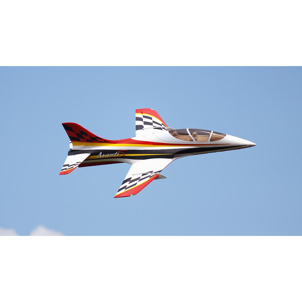 Freewing Avanti S 80mm EDF Ultimate Sport Jet PNP Deluxe Edition (Red)