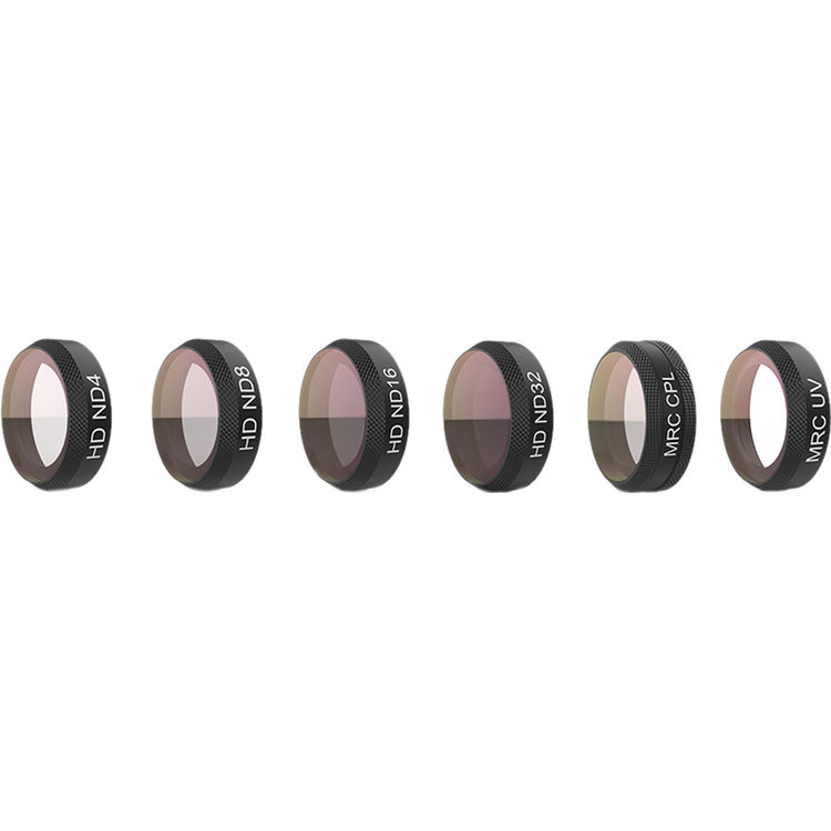 PGYTECH Lens Filter Kit for DJI Mavic Air (UV / CPL / ND4/8/16/32)