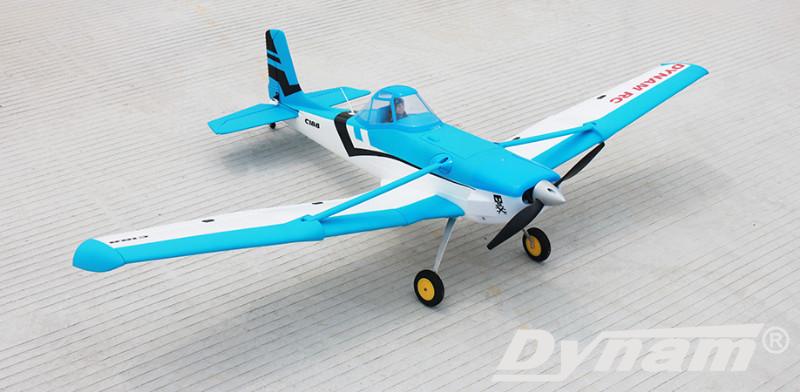 Dynam Cessna 188 1500mm PNP (Blue)