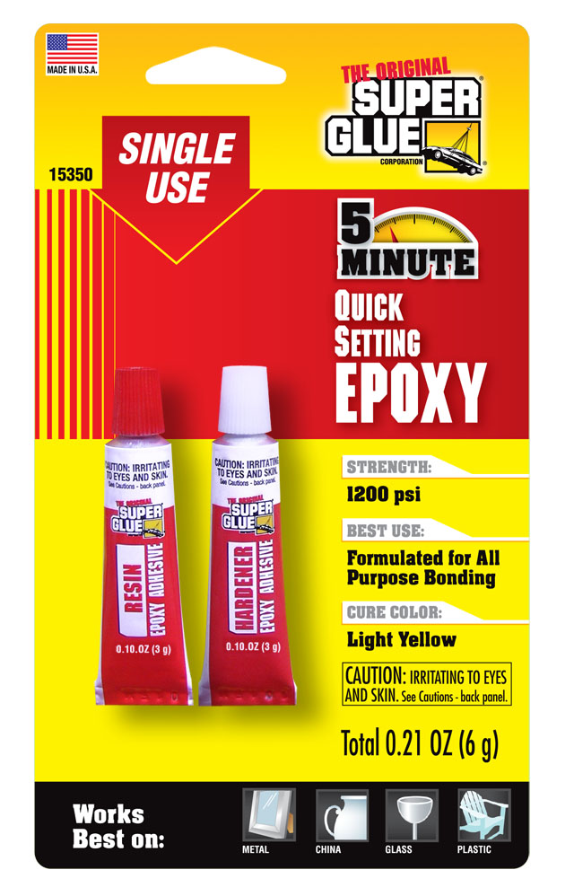 Super Glue Epoxi 5 Minutos 6g