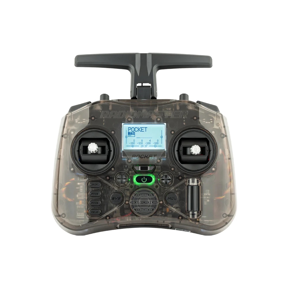Radiomaster Pocket CC2500 Multi-protocolo (Carbono) | 2.4Ghz Control Remoto