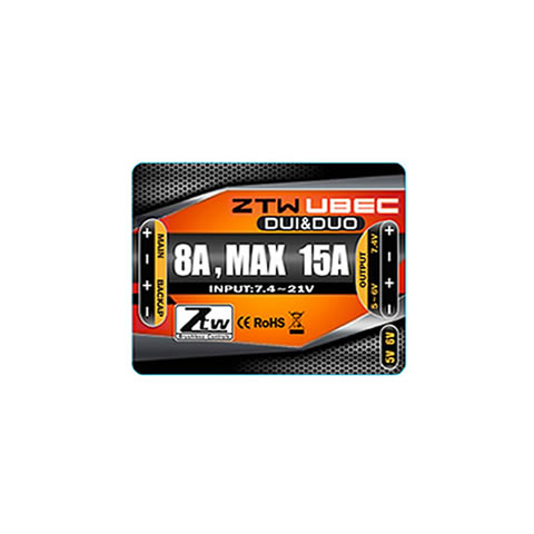 ZTW BEC UBEC 8A DISO Doble Salida - Doble Entrada 2s - 5s LiPo
