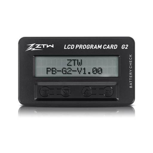 Tarjeta Programadora Multifunción LCD ESC ZTW G2