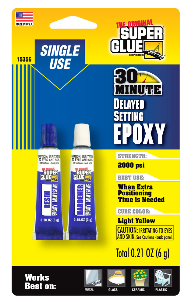 Super Glue Epoxy 30 Minutes 6g