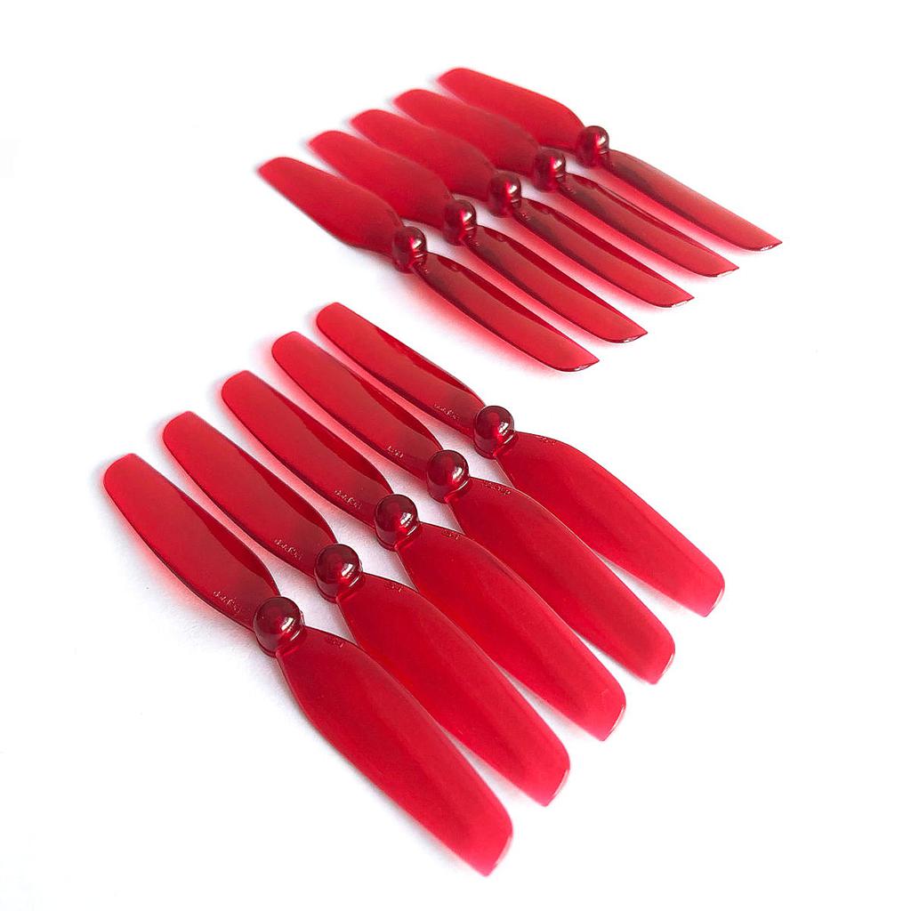 HQ Micro Prop 65MM Red 1.5MM Shaft (5 Pairs)