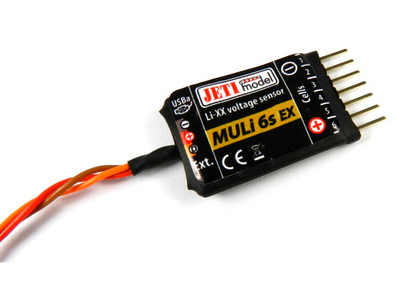 Jeti LiPo Voltage Telemetry Sensor MULi 6S EX
