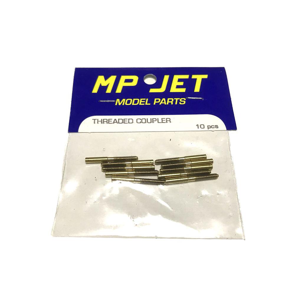 MP JET M2 Brass Coupler Micro 13.8mm Ø 1.7 - 1mm (10pcs)