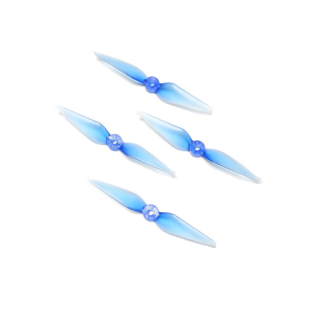 RaceKraft 5038 Wing Tip Bi-blade props Clear blue (2 pairs)