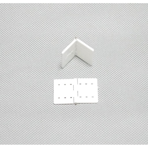 Bisagra MP JET 22x33mm Blanca (12pcs)