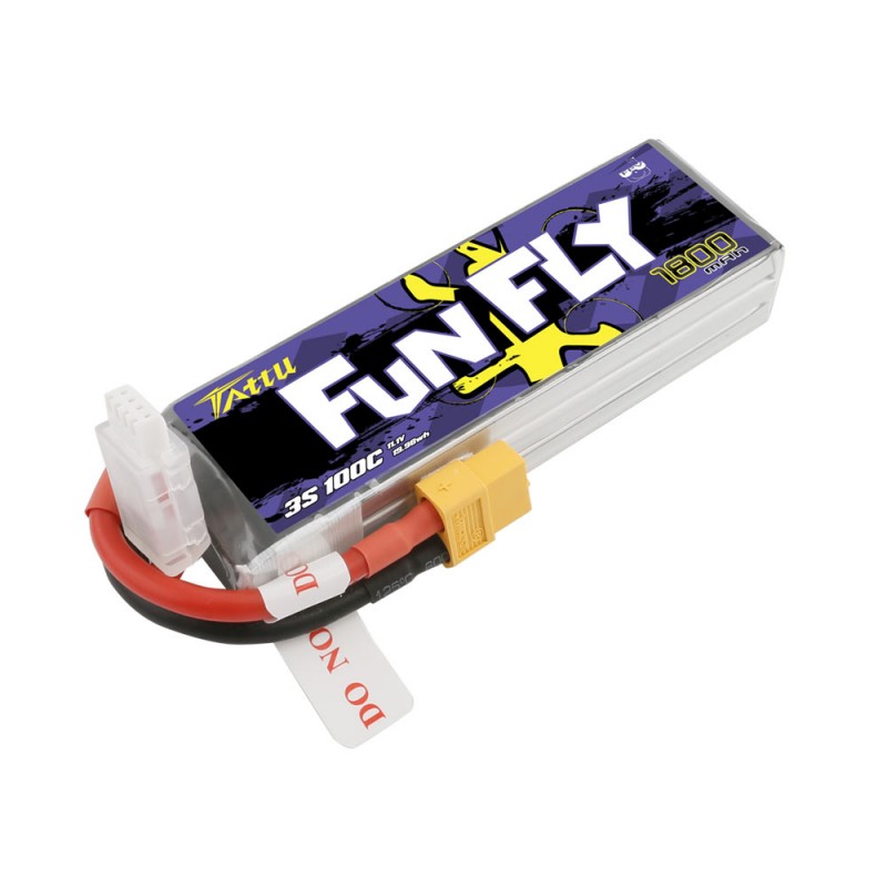 TATTU FUNFLY SERIES 1800mAh 11.1V 100C Lipo Battery