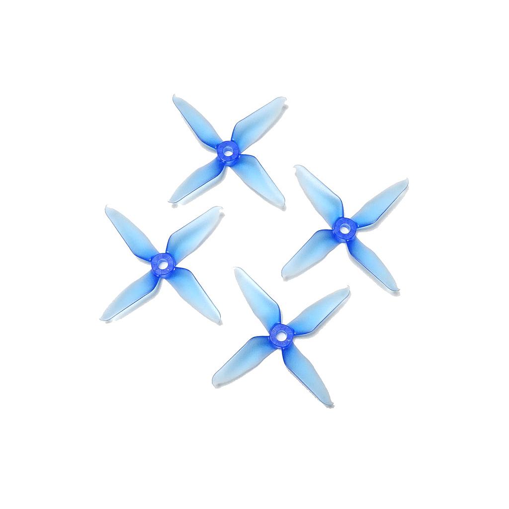RaceKraft 3041 4 blade props clear blue (2 pairs)