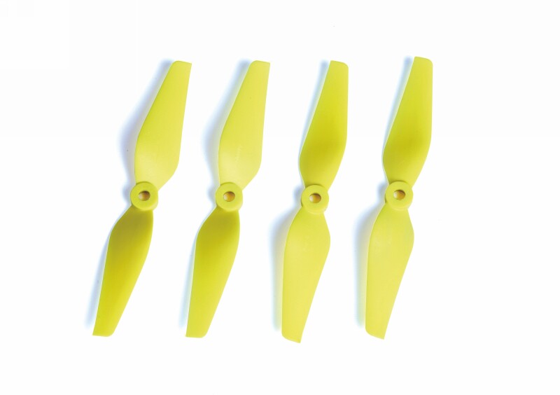 Graupner Copter Prop  5x3&quot;  5-8mm  4 units CCW/CW   Yellow