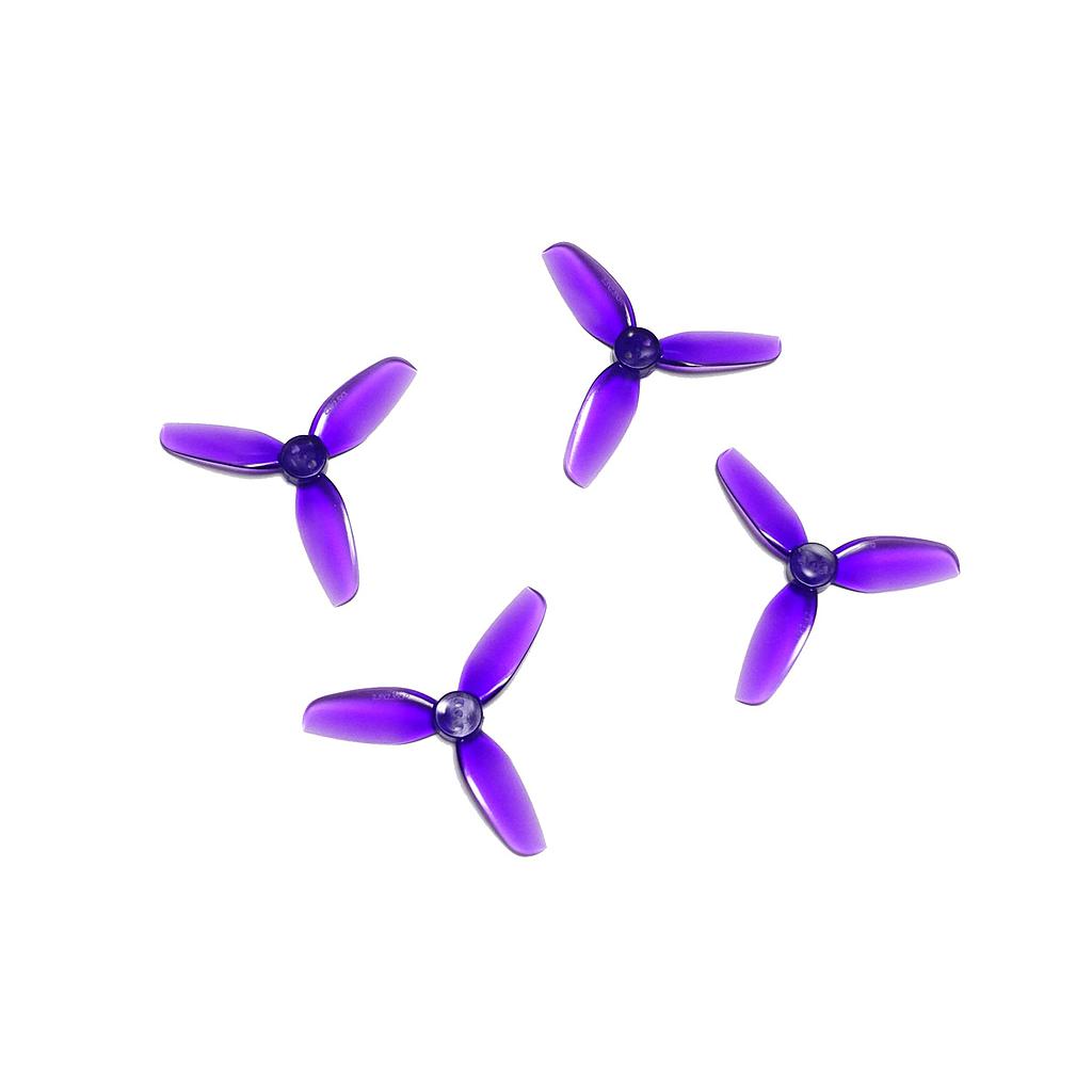 HQ Durable Prop  2X2.5X3 Tri-blade Light Purple (2 pairs )